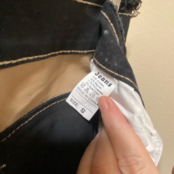 Multi-colored jeans - straight leg - Picture 5 of 5